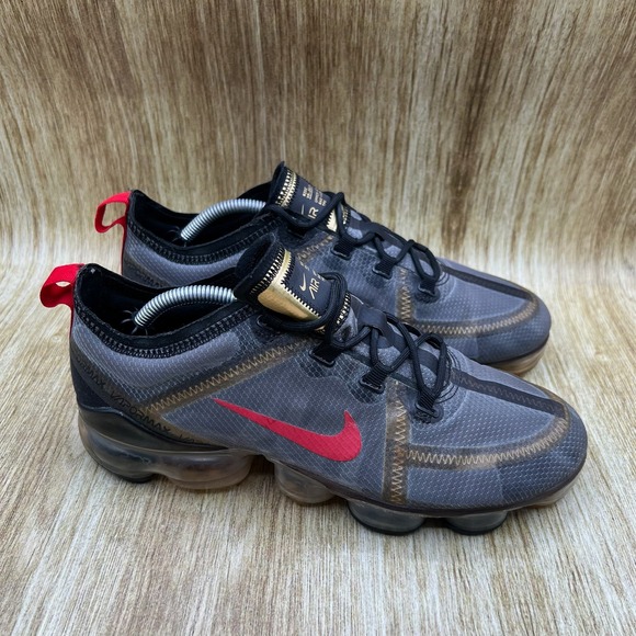 Nike Shoes - Nike Air Vapormax 2019 Women's Size 9 Black Metallic Gold Shoes CU4872-001